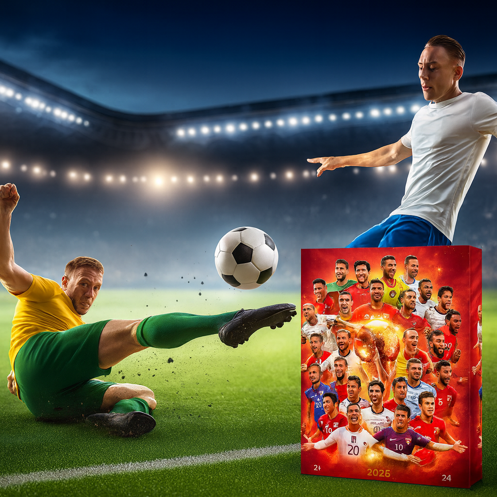 2025 Julkalender Fotbollens bästa nedräkning till jul! 🎄