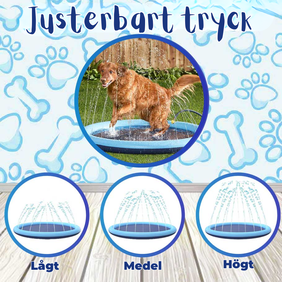AquaTass™ – Sommarens roligaste svalka för din fyrbenta vän!