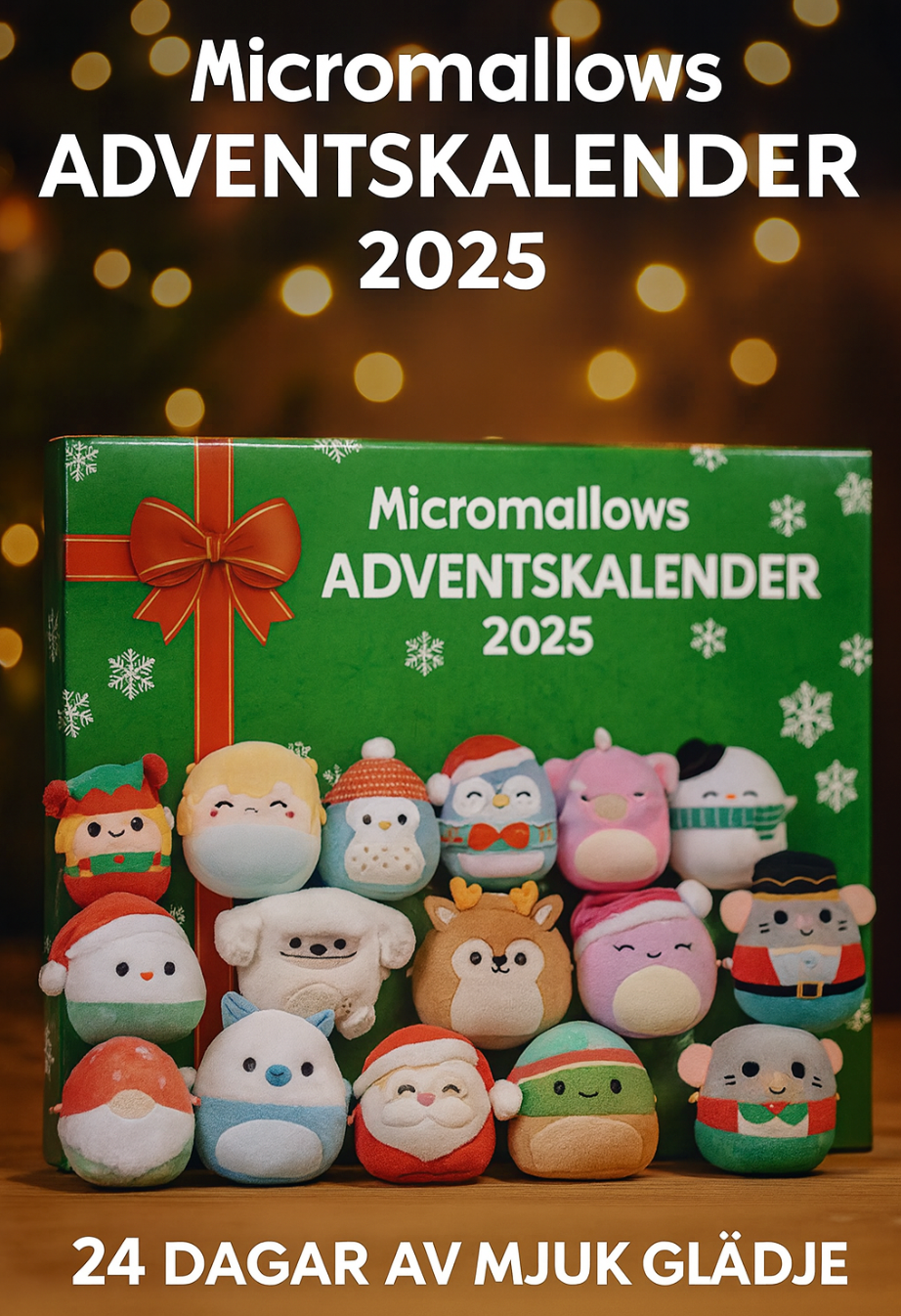 Micromallows Adventskalender 2025 – den söta nedräkningen för alla samlare 🎄✨