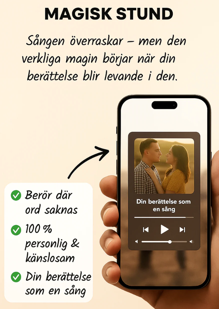 En låt som berättar er historia – ett minne för evigt
